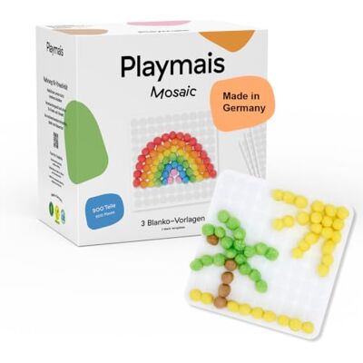 Playmais Mozaïek Creatieve Kleine 2300 Mozaïek, 3 Kaarten Playmais Mozaïek Creatieve Kleine 2300 Mozaïek, 3 Kaarten