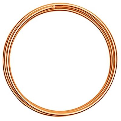Creative Aluminiumdraad 2 m x 4 mm Saffron Orange (Oranje) Flexibel Alu Draad voor Sieraden Maken, Hobby en Knutselen Creative Aluminiumdraad 2 m x 4 mm Saffron Orange (Oranje) Flexibel Alu Draad voor Sieraden Maken, Hobby en Knutselen