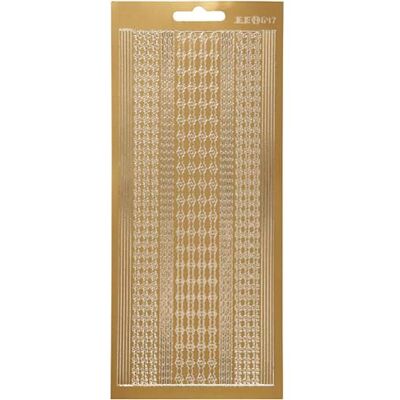 Creativ Stickers, goud, one size Creativ Stickers, goud, one size