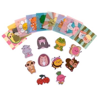 Mr. Wonderful Verpakking met stickers Wonder Comic – set met 20 decoratieve stickers voor agenda en scrapbooking Mr. Wonderful Verpakking met stickers Wonder Comic – set met 20 decoratieve stickers voor agenda en scrapbooking