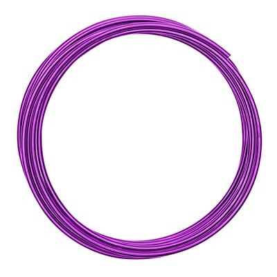 Creative Aluminiumdraad 3 m x 3 mm Lavender (Paars) Flexibel Alu Draad voor Sieraden Maken, Hobby en Knutselen Creative Aluminiumdraad 3 m x 3 mm Lavender (Paars) Flexibel Alu Draad voor Sieraden Maken, Hobby en Knutselen