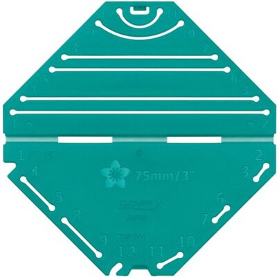 Clover , 8483, sjabloon AA8voor het maken van stofbloemen Clover , 8483, sjabloon AA8voor het maken van stofbloemen