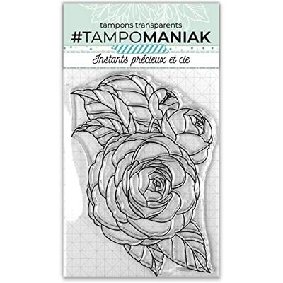 Tampomaniak Stempel, transparant, klein Tampomaniak Stempel, transparant, klein