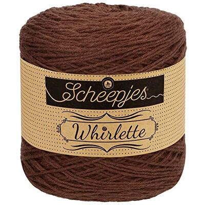 Scheepjes Scheepjes Whirlette Effen Kleur 863 Chocolade - Wol Scheepjes Scheepjes Whirlette Effen Kleur 863 Chocolade - Wol