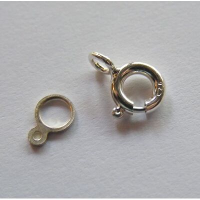 efco Sieraden Verenring 925/2 Onderdelen 6 mm 2 stuks. 925 zilver, 2 x 2 x 2 cm efco Sieraden Verenring 925/2 Onderdelen 6 mm 2 stuks. 925 zilver, 2 x 2 x 2 cm