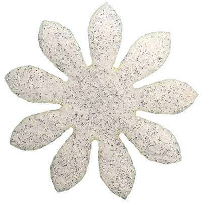 Petra's Bastel News Petra's Knutsel-News 100x Marrite 40 mm, glittervilt, eenzijdig glitter, fliz, wit, 18 x 12 x 5 cm Petra's Bastel News Petra's Knutsel-News 100x Marrite 40 mm, glittervilt, eenzijdig glitter, fliz, wit, 18 x 12 x 5 cm