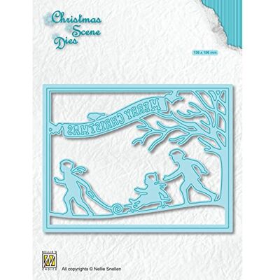 Nellie's Choice CRSD008 Stanssjabloon landschap-sneeuwplezier, 13,6 x 10,6 cm, stuks stansvormkaarten, knutselen, knutselen, scrapbooking, Kerstmis en doe-het-zelf scrapbook-accessoires, blauw, 136 x Nellie's Choice CRSD008 Stanssjabloon landschap-sneeuwplezier, 13,6 x 10,6 cm, stuks stansvormkaarten, knutselen, knutselen, scrapbooking, Kerstmis en doe-het-zelf scrapbook-accessoires, blauw, 136 x