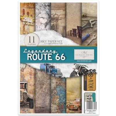 ART Zestaw kreatywny ITD RP001 Legendair Route 66 - creatieve set ART Zestaw kreatywny ITD RP001 Legendair Route 66 - creatieve set