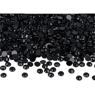Innspiro Z2000606 - Decoratieve acrylstenen Zwart 6mm - Decoratie Type Innspiro Z2000606 - Decoratieve acrylstenen Zwart 6mm - Decoratie Type