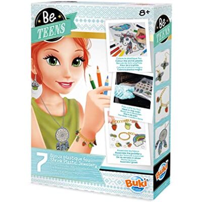Crazy Plastic Sieraden Maken Kit - Tieners Crazy Plastic Sieraden Maken Kit - Tieners