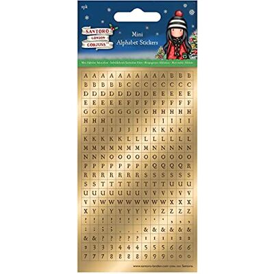 docrafts Santoro Gorjuss Stickers, Mutli docrafts Santoro Gorjuss Stickers, Mutli