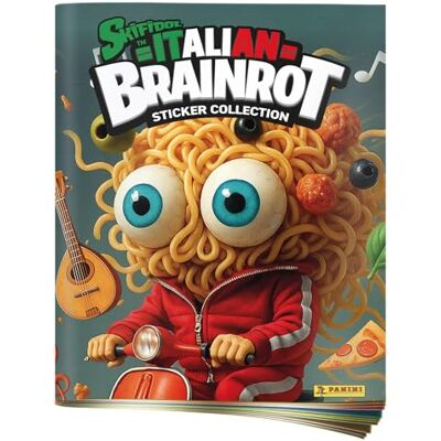Panini SKIFIDOL Italiaanse Brainrot stickers album Panini SKIFIDOL Italiaanse Brainrot stickers album
