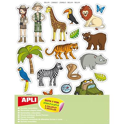 APLI Kids 11445 Homets met La Selva thema 12 blaadjes APLI Kids 11445 Homets met La Selva thema 12 blaadjes