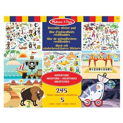Melissa & Doug Naklejki wielorazowe Przygoda Melissa & Doug Naklejki wielorazowe Przygoda