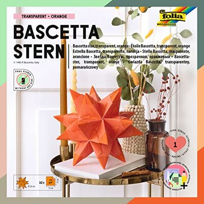 folia ® 1010 Bascetta Star Set Elegance 32 Vellen 9,5 x 9,5 cm Mat/Print folia ® 1010 Bascetta Star Set Elegance 32 Vellen 9,5 x 9,5 cm Mat/Print