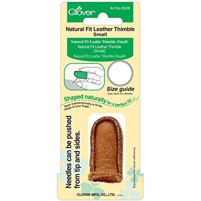 Clover Kleine Lederen Naaldhoed - Naaigemakelijk Clover Kleine Lederen Naaldhoed - Naaigemakelijk
