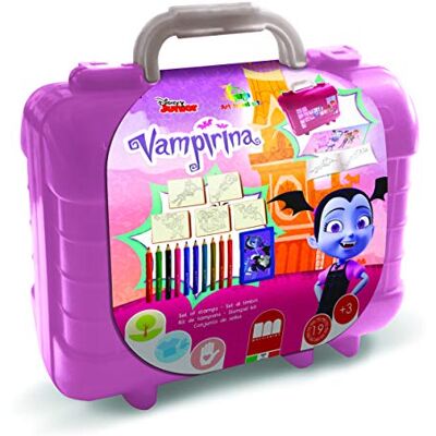Multiprint Reisstempelset, Vampirina in koffer, 81-delig Multiprint Reisstempelset, Vampirina in koffer, 81-delig