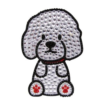 FouFou Dog 92974 Rhinestone Stickers Bichon Cadeau-idee Stickers FouFou Dog 92974 Rhinestone Stickers Bichon Cadeau-idee Stickers