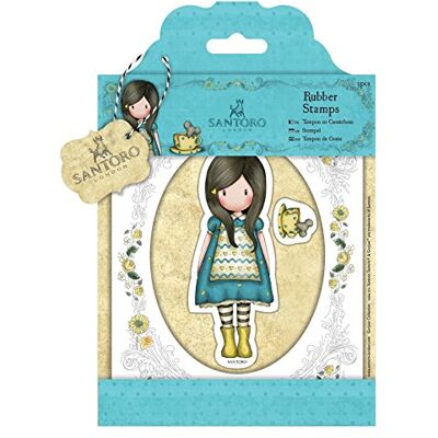 docrafts stempel Gorjuss Santoro de kleine vriend, eenheidsmaat, Multi docrafts stempel Gorjuss Santoro de kleine vriend, eenheidsmaat, Multi
