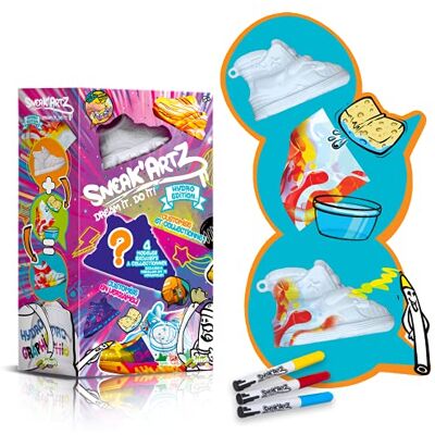 Splash Toys SNEAK'ARTZ DELUXE -kunstenaarsactiviteit 32224 Splash Toys SNEAK'ARTZ DELUXE -kunstenaarsactiviteit 32224