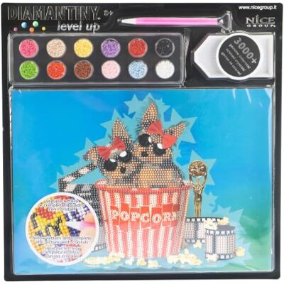 DIAMANTINY Level Up Leuke Group Creative Art Diamond Painting Kit Mozaïek PETS Hollywood Multicolor 96121 DIAMANTINY Level Up Leuke Group Creative Art Diamond Painting Kit Mozaïek PETS Hollywood Multicolor 96121