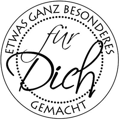Rayher BUTTERER 28851000 stempel voor jou, 3 cm diameter Rayher BUTTERER 28851000 stempel voor jou, 3 cm diameter