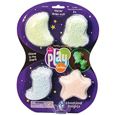 Learning Resources Glow-in-the-Dark Playfoam 4 Stuks Learning Resources Glow-in-the-Dark Playfoam 4 Stuks