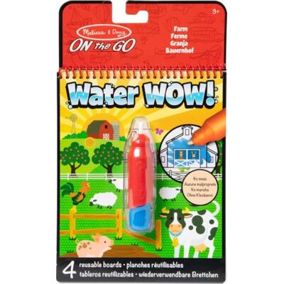 Melissa & Doug Water WOW! Waterkleurboek Boerderij Herbruikbaar Melissa & Doug Water WOW! Waterkleurboek Boerderij Herbruikbaar