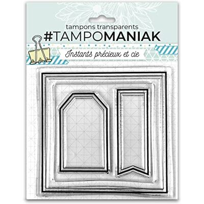 Tampomaniak Stempel, transparant, klein Tampomaniak Stempel, transparant, klein