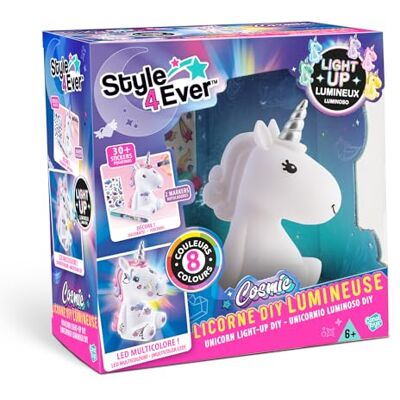 Style 4 Ever Canal Toys Stijl 4 Ever Cosmic Eenhoorn DIY verlicht om te versieren Collector Edition Creatieve vrije tijd voor kinderen Vanaf 6 jaar OFG 268 willekeurige kleurkeuze Style 4 Ever Canal Toys Stijl 4 Ever Cosmic Eenhoorn DIY verlicht om te versieren Collector Edition Creatieve vrije tijd voor kinderen Vanaf 6 jaar OFG 268 willekeurige kleurkeuze
