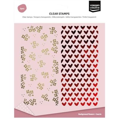 Creative Siliconen Stempels Harten & Bloemen 2 Clear Stamps DIY, Kaarten Maken, Scrapbooking en Bullet Journaling Gebruik met Acryl Stempelblok of Stempelhulp Creative Siliconen Stempels Harten & Bloemen 2 Clear Stamps DIY, Kaarten Maken, Scrapbooking en Bullet Journaling Gebruik met Acryl Stempelblok of Stempelhulp