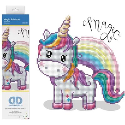 MADNESSTOYS Eenhoorn Knutselset - 3369 kralen MADNESSTOYS Eenhoorn Knutselset - 3369 kralen