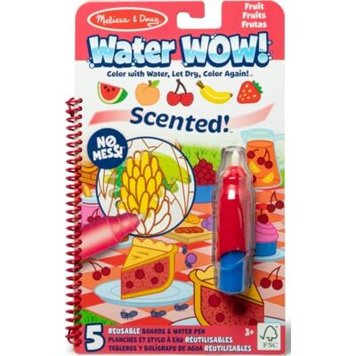 Melissa & Doug Geurend Water WOW Leeftijd 3+ Herbruikbare Water-Reveal Kleuractiviteit Pad Reizen Speelgoed Fruit Melissa & Doug Geurend Water WOW Leeftijd 3+ Herbruikbare Water-Reveal Kleuractiviteit Pad Reizen Speelgoed Fruit