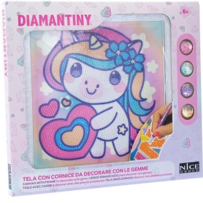 Nice Gioco Creativo 90035 Diamant Mozaïek Eenhoorn - Creatief Speelgoed Nice Gioco Creativo 90035 Diamant Mozaïek Eenhoorn - Creatief Speelgoed