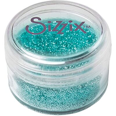 Sizzix Biologisch afbreekbare fijne glitter 663879, blauw, turquoise, eenheidsmaat Sizzix Biologisch afbreekbare fijne glitter 663879, blauw, turquoise, eenheidsmaat