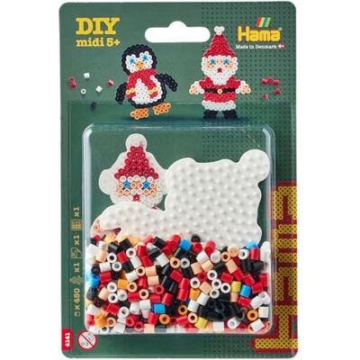 Hama Strijkkralen ca. 450 kralen, 1 kleine pinguïn-steekplaat nr. 325 & strijkpapier mozaïek decoratie kunst & knutselen voor creatieve kinderen vanaf 5 jaar Hama Strijkkralen ca. 450 kralen, 1 kleine pinguïn-steekplaat nr. 325 & strijkpapier mozaïek decoratie kunst & knutselen voor creatieve kinderen vanaf 5 jaar