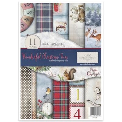 ART Creatief Set RP026 - Kerstknutselen & Rijstpapier ART Creatief Set RP026 - Kerstknutselen & Rijstpapier