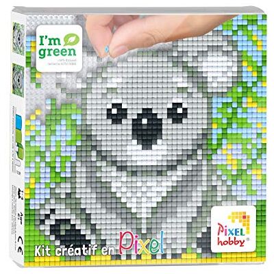 PIXEL Schilderij 12 x 12 cm Koala, PX44017 PIXEL Schilderij 12 x 12 cm Koala, PX44017