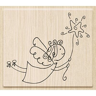 Knorr Prandell 211801412 211801412 stempel van hout (Kerstmis) motiefgrootte 7 x 6 cm, motief: Vrolijk boodschap Knorr Prandell 211801412 211801412 stempel van hout (Kerstmis) motiefgrootte 7 x 6 cm, motief: Vrolijk boodschap