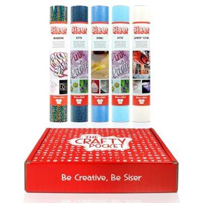 SISER Crafty Pocket Denim vinyl om op te strijken, personaliseerbaar voor alle snijmachines SISER Crafty Pocket Denim vinyl om op te strijken, personaliseerbaar voor alle snijmachines