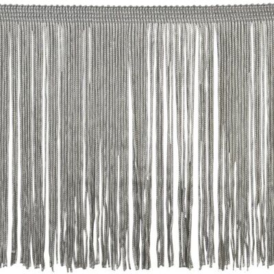 Chainette Fringe P-7045 100-procent polyester 6-inch franje versiering, 10-Yard, 11 zilver Chainette Fringe P-7045 100-procent polyester 6-inch franje versiering, 10-Yard, 11 zilver