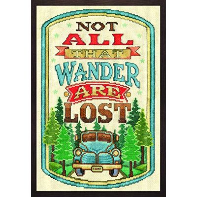 Design Works Crafts Wandeltel - Meerkleuren Kit Design Works Crafts Wandeltel - Meerkleuren Kit