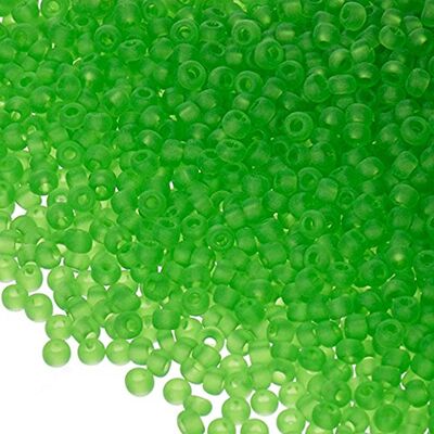 efco Indian Beads mat Transparant ø 2,6 mm 17 g Licht Groen efco Indian Beads mat Transparant ø 2,6 mm 17 g Licht Groen