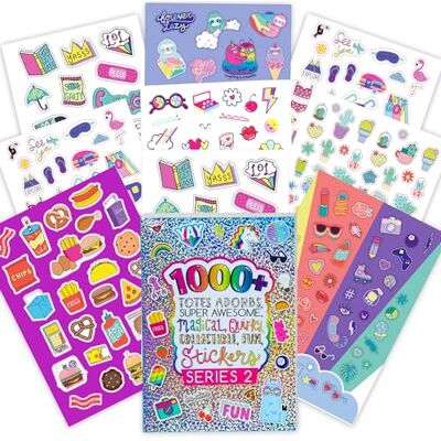 Fashion Angels Basic Fun 1000+ Totes Adorbs Super Awesome Stickers – Gigantisch stickerboek voor meisjes met leuke, trendy ontwerpen – Perfect voor planners, dagboeken en knutselen – 6+ jaar Fashion Angels Basic Fun 1000+ Totes Adorbs Super Awesome Stickers – Gigantisch stickerboek voor meisjes met leuke, trendy ontwerpen – Perfect voor planners, dagboeken en knutselen – 6+ jaar