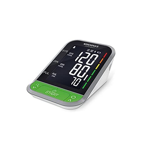 Soehnle Systo Monitor Connect 400 Bloeddrukmeter voor de bovenarm, met Bluetooth® en app-verbinding, bloeddrukmeter met bewegingssensor, bloeddrukmeter