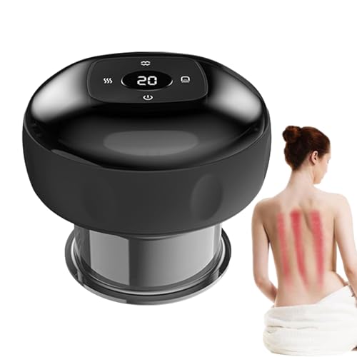 Pacienjo Elektrisch cup-massageapparaat, draagbaar cellulitis-massageapparaat met hoge zuigkracht, intelligent cellulitis-massageapparaat voor draadloos opladen