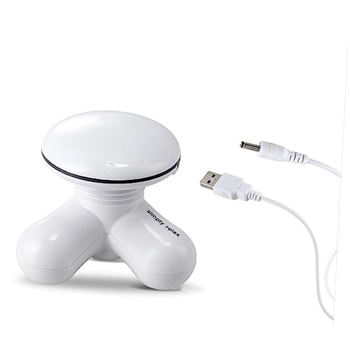 Anneome Elektrische Stimulator Mini-massager Stimulators Elektrisch Kleine Stimulator Mini-stimulator Schouder Stimulator Elektrische Spier Stimulator Geschenk Nek Wit