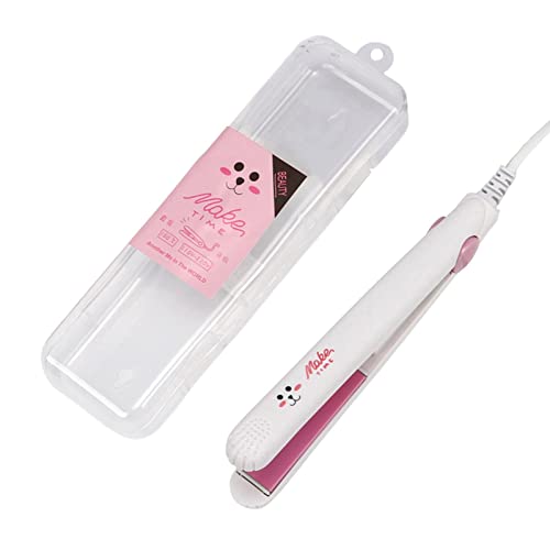 Pisamhid Mini Hair Straightener 2 in 1 Hair Straightener   2 in 1 Mini Flat Iron for Short Hair Cut Hair, Flat Iron Hair Beauty for All Types of Hair, Gift for Women and Men