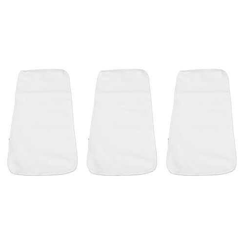 BROLEO Ongebleekte Ricinusolie Pack, 3st Milde Organische Ongebleekte Ricinusolie Pack Huidvriendelijk Zeer Absorberend Voor Joint Heat Compress