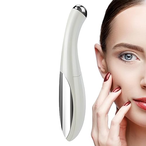 EUBEISAQI Oog Massager Wand,Persoonlijke Eye Wand Massager Verstevigend en liftend, opname van essenties, revitaliseert uw huid, voor opname van huidverzorgingsproducten